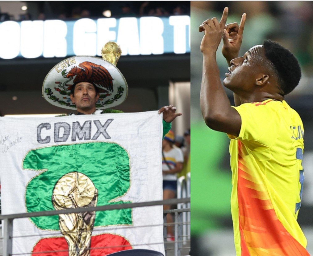 Pelea entre colombianos y mexicanos