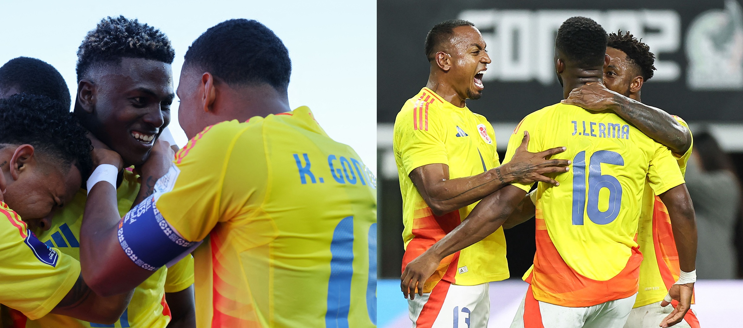 Triunfazos de las selecciones Colombia