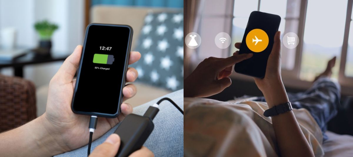 cargar el celular en modo avión