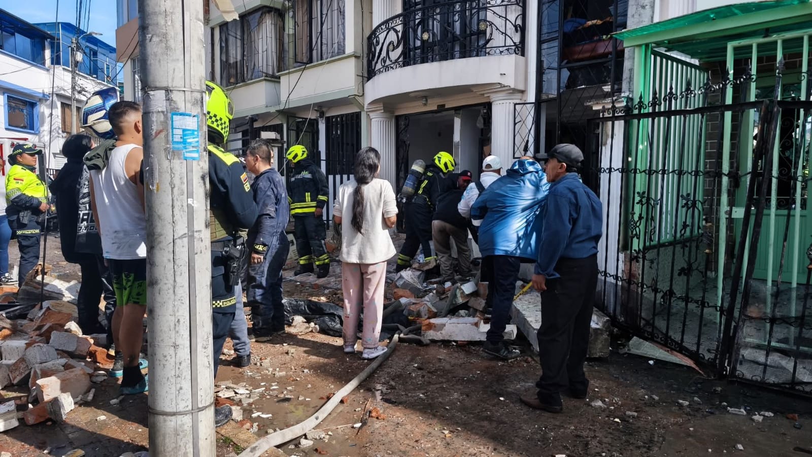 Explosión en Pasto.