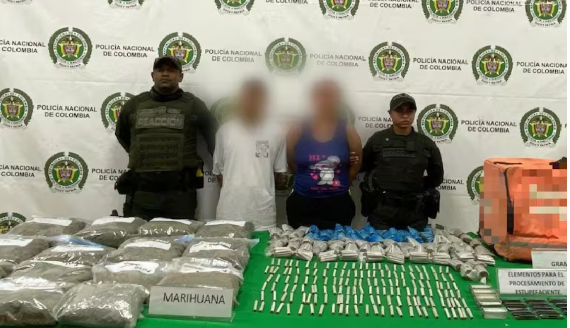 Capturados con marihuana