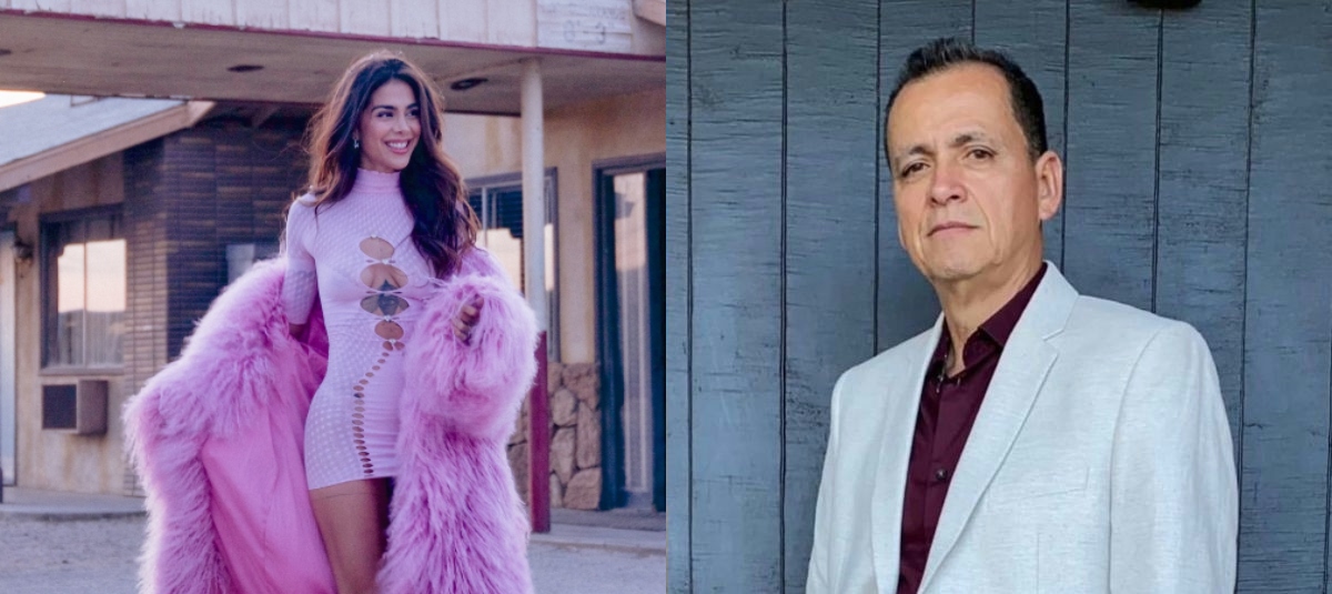 Greeicy Rendón y su papá