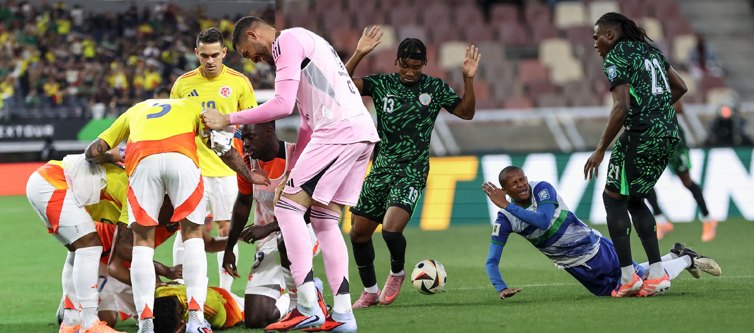 Colombia ya no podrá jugar contra Nigeria