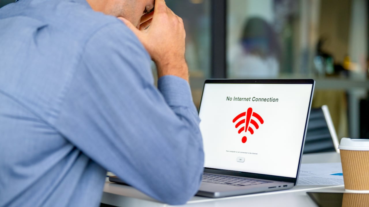 Sin conexión a internet