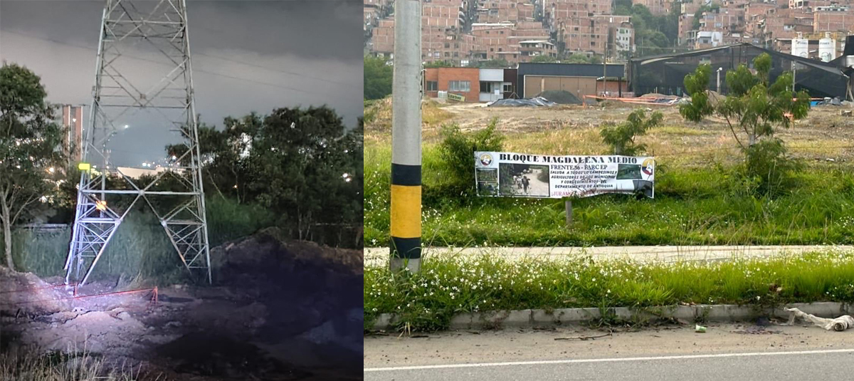 Así quedó el lugar del atentado