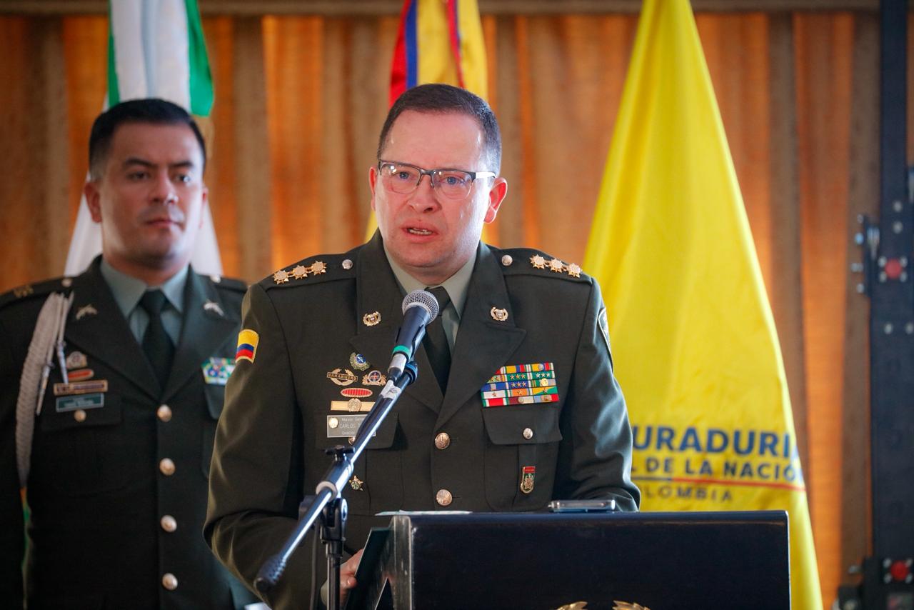 Carlos Fernando Triana, director de la Policía.