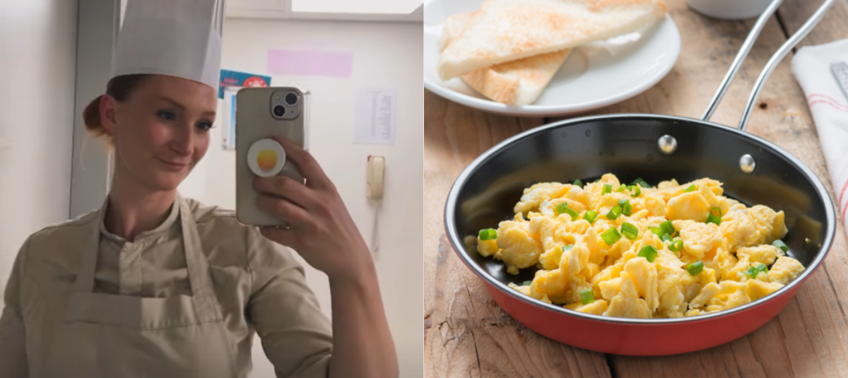 Cómo hacer los huevos revueltos perfectos, según una chef con una Estrella Michelín