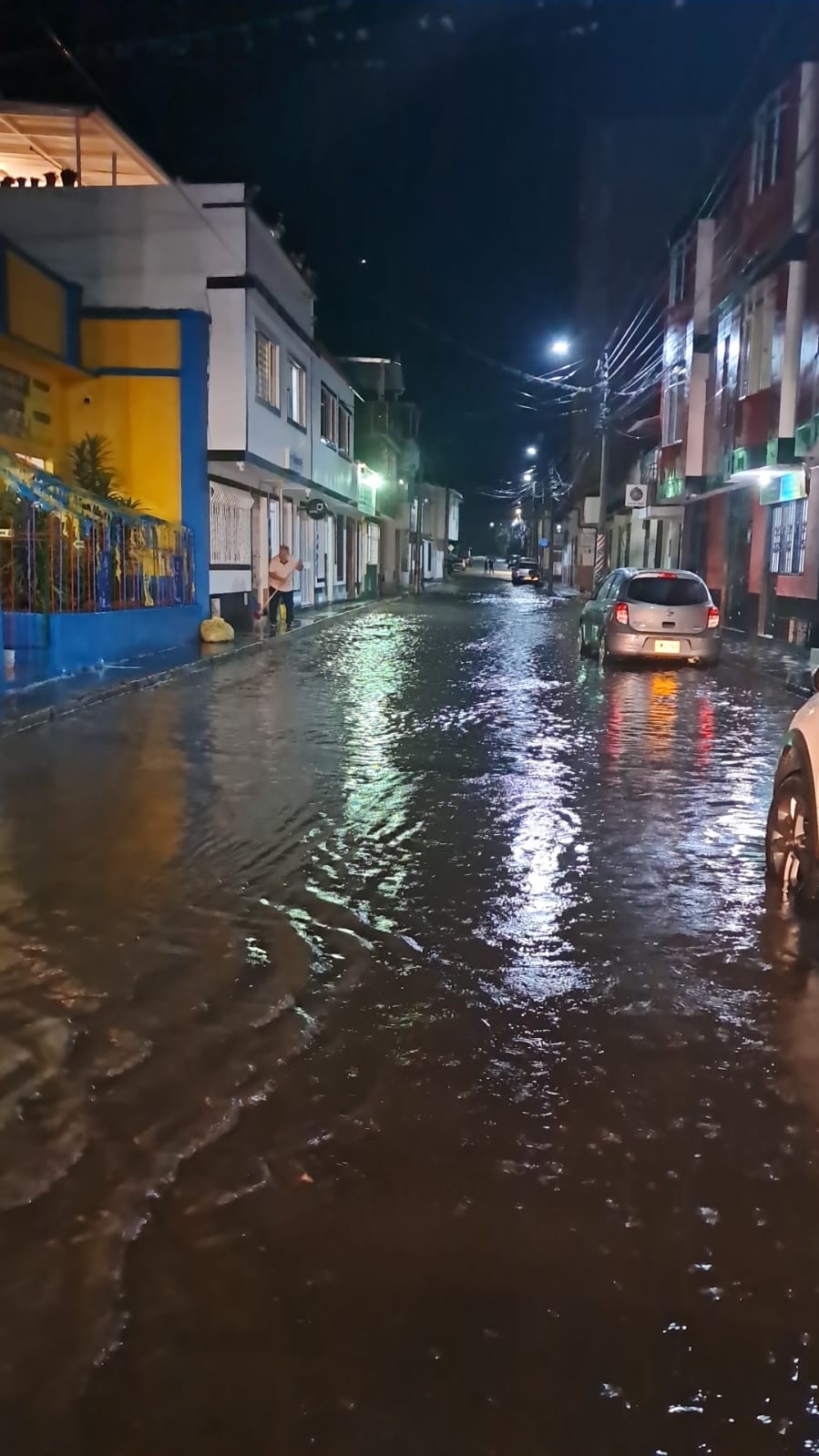 Lluvias en Santander