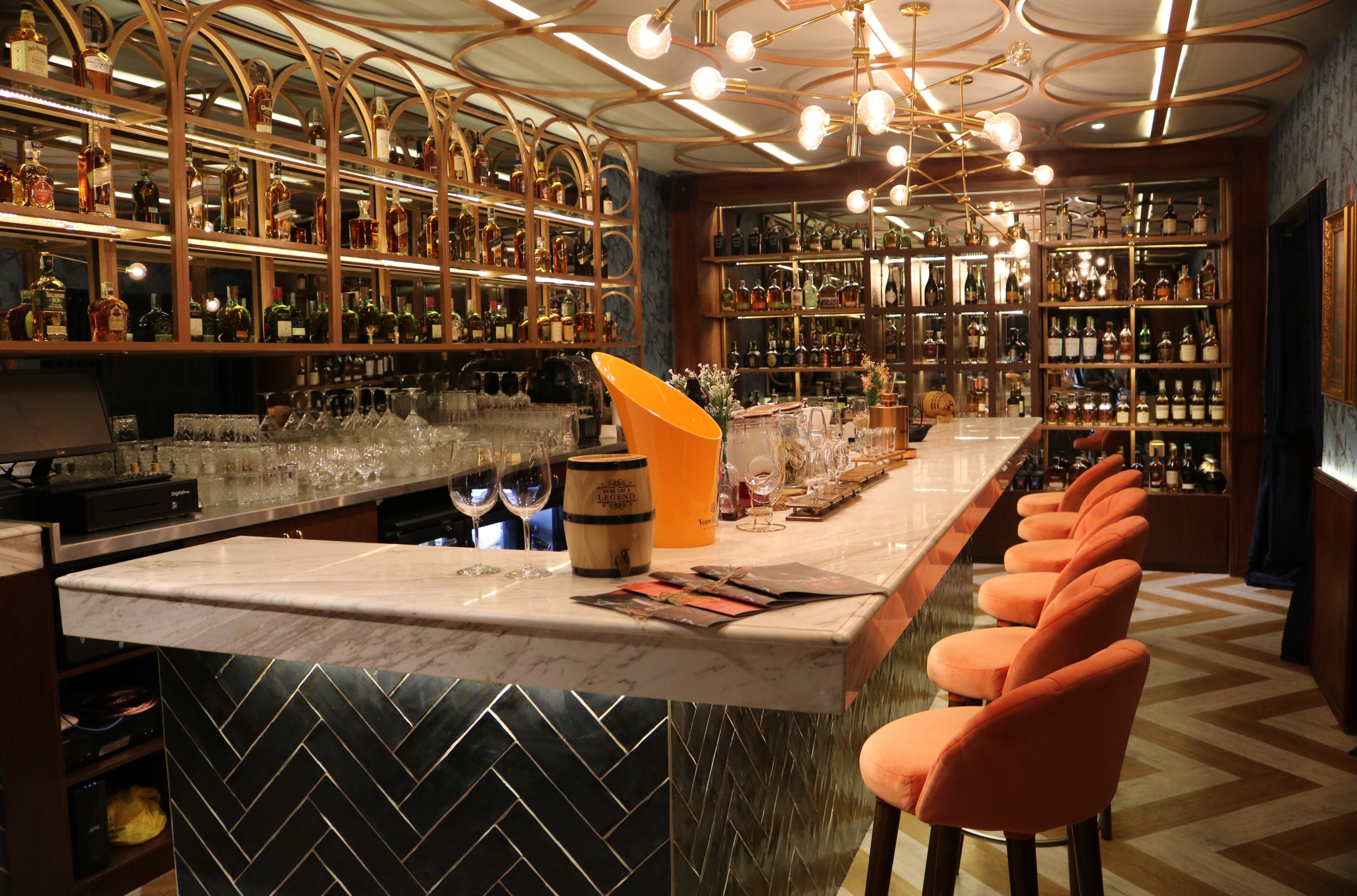 Barra de whisky con chocolate