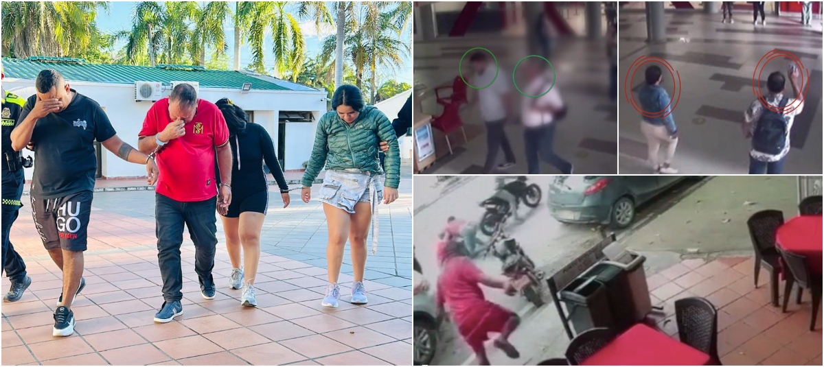 'Los Sureños' fueron capturados entre Neiva y Cali tras meses de seguimiento a la banda.