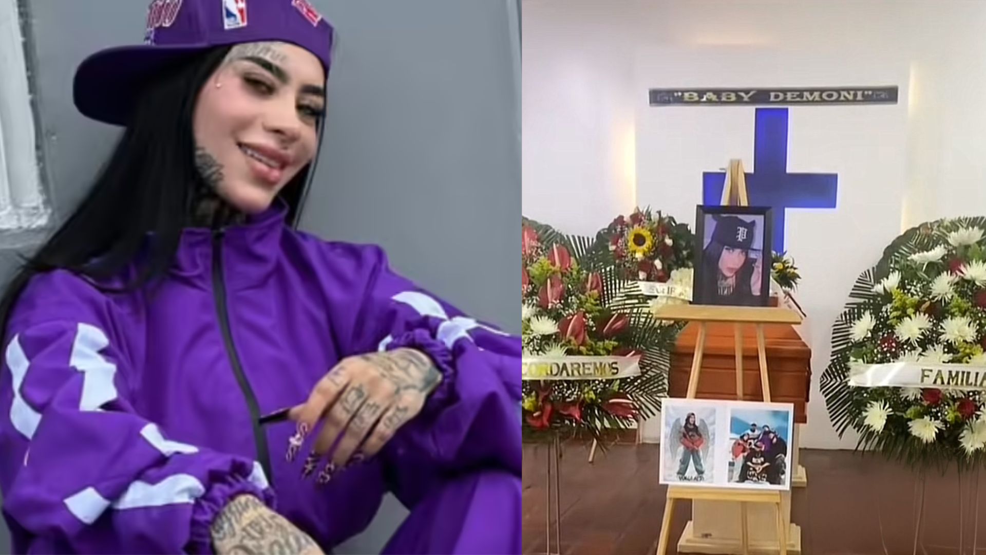 Funeral de 'Baby Demoni'.