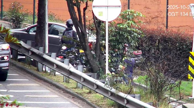 Siiniestro vial en la localidad de Chapinero