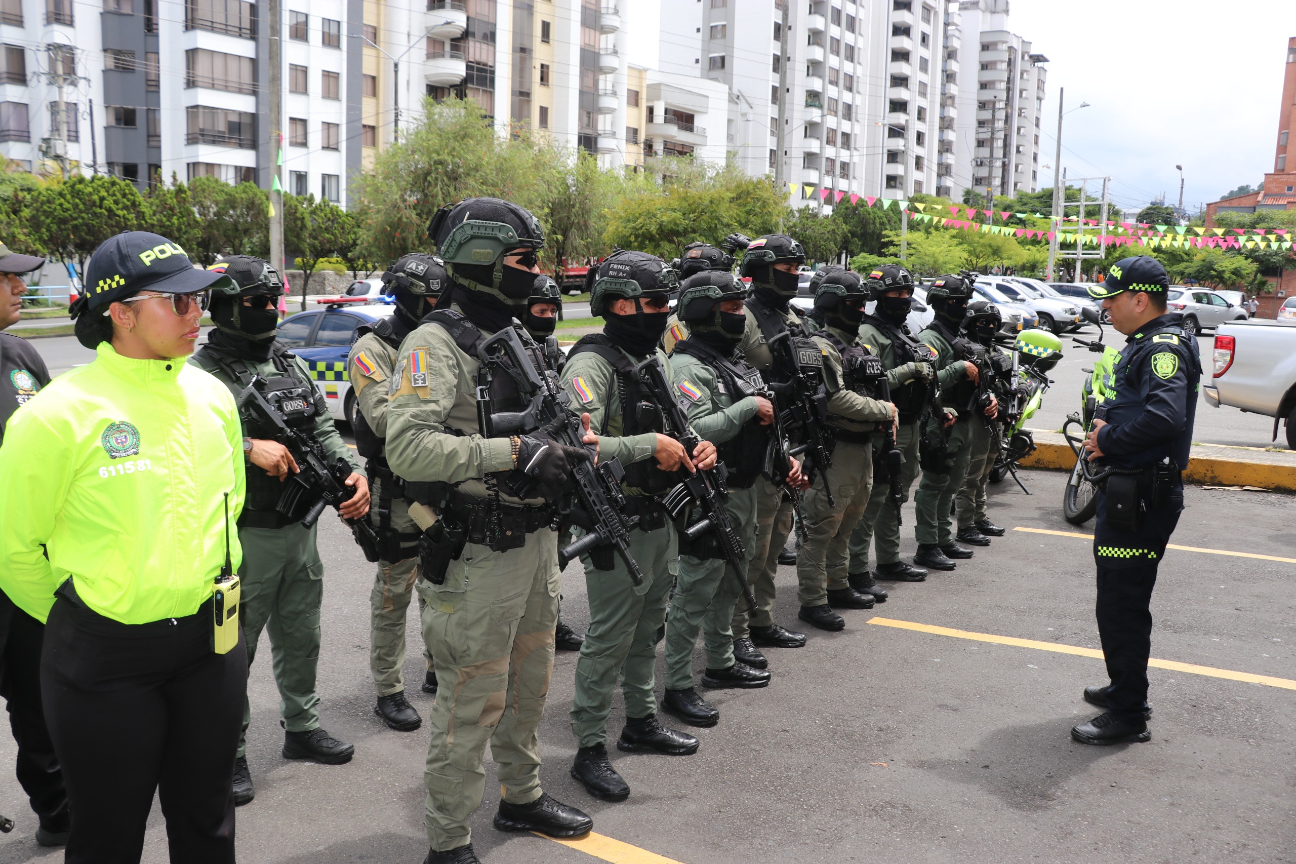 Integrantes del Bloque de Búsqueda en Risaralda.