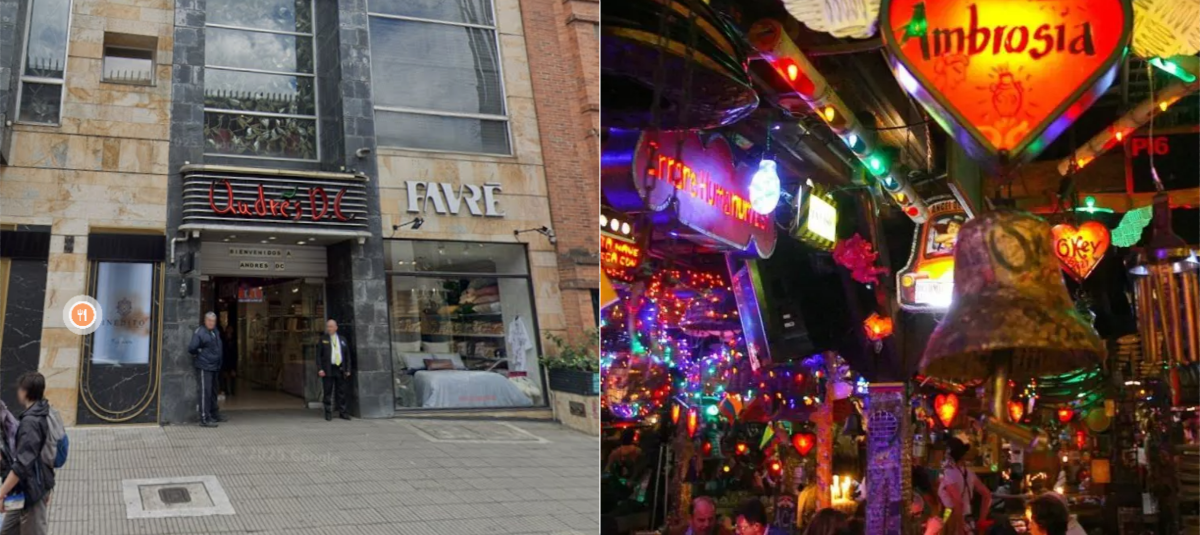 Google Maps y Andrés DC