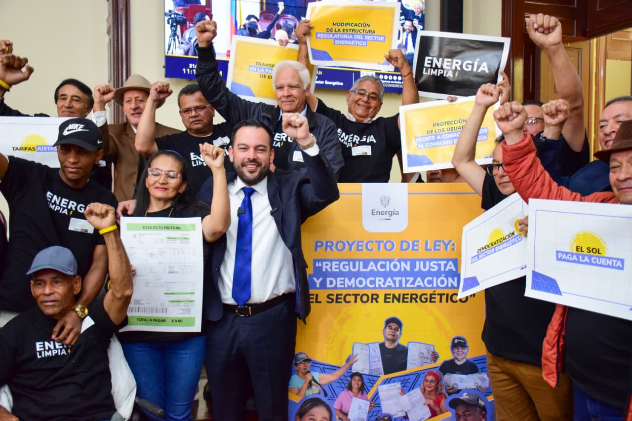 Ministerio de Minas y Energía radicó proyecto de ley para reformar el sector eléctrico.