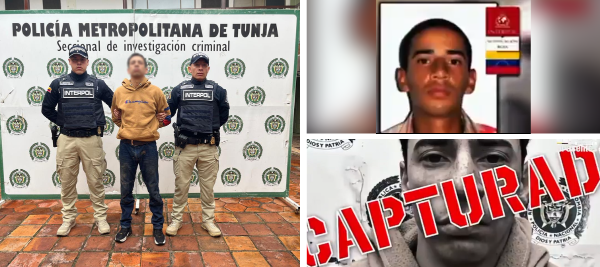 Alias ​​Rey es capturado en Tunja.