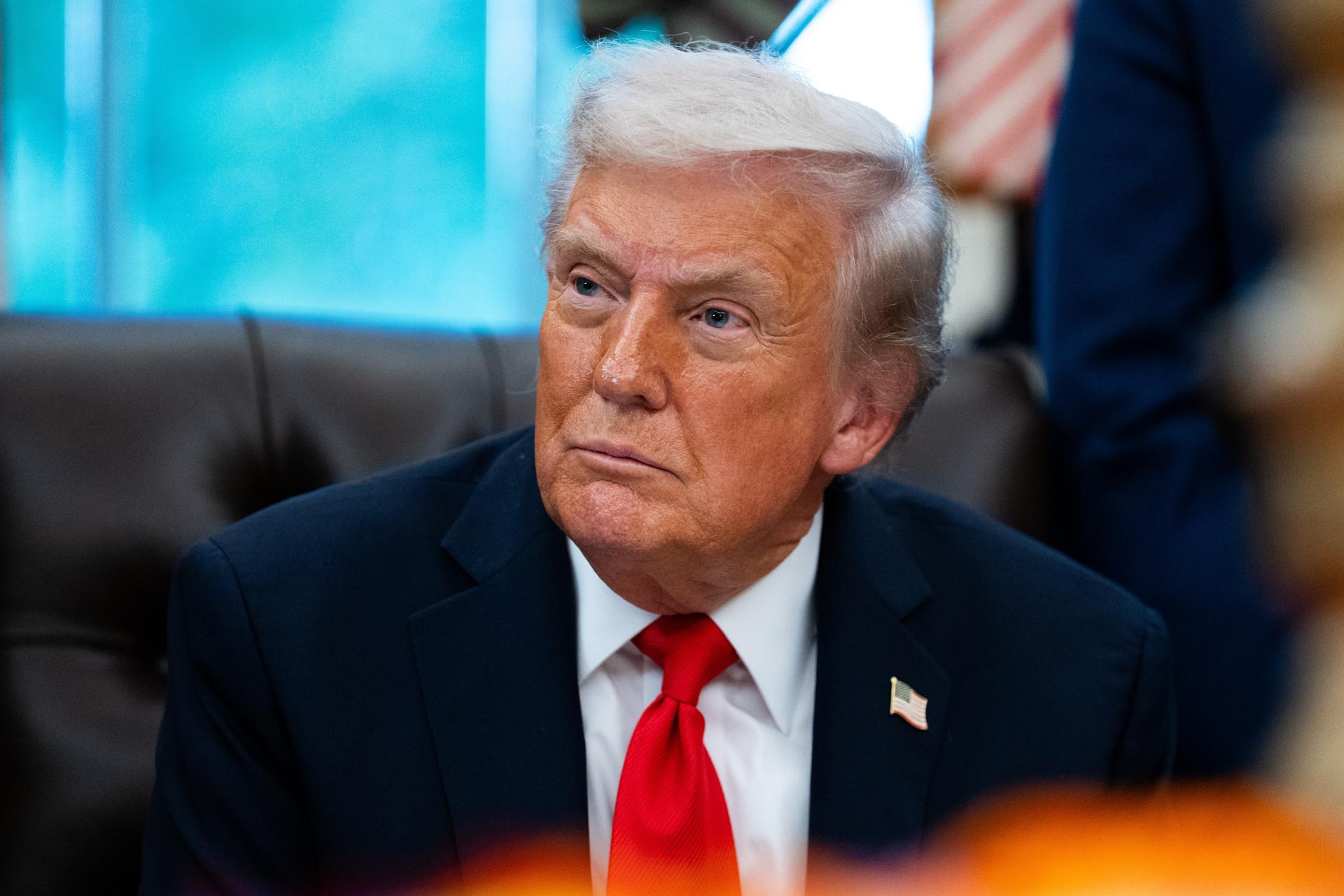 Donald Trump hizo una rueda de prensa este miércoles 22 de octubre