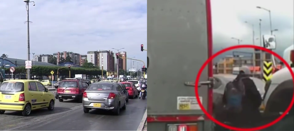 Nueva modalidad de robo atemoriza a conductores en Bogotá:
