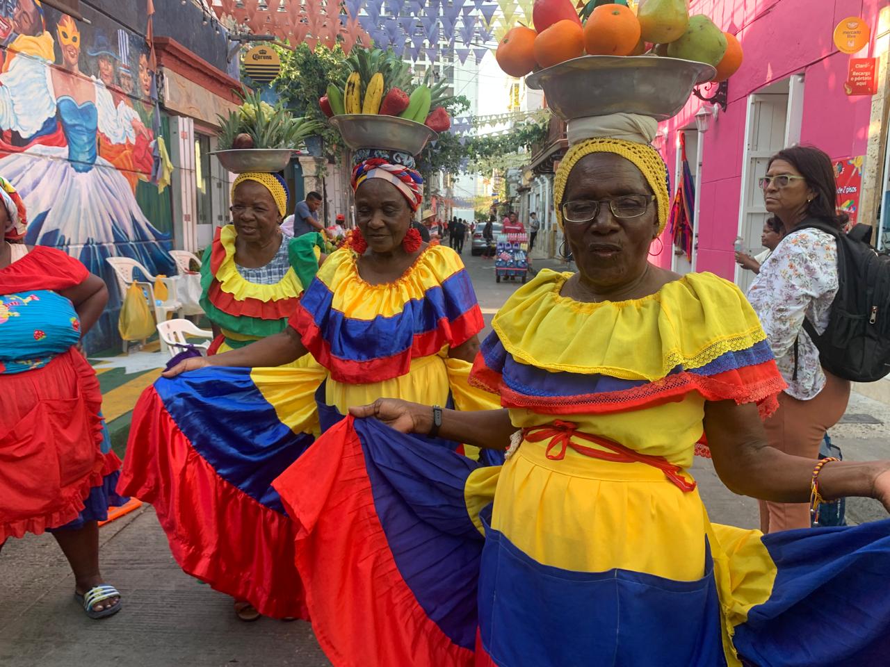 Palenqueras en Getsemaní