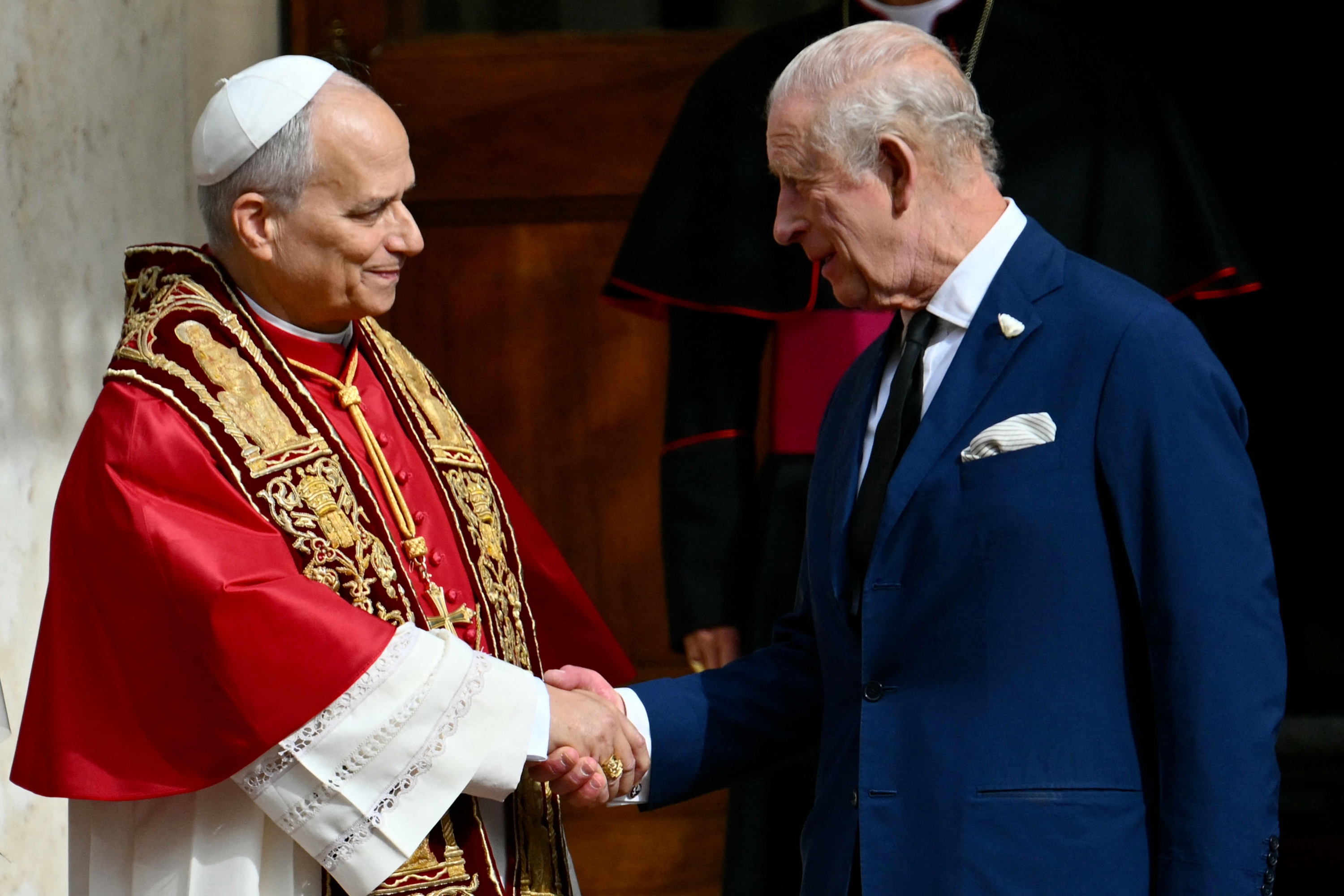 VATICAN-BRITAIN-ROYALS-POPE