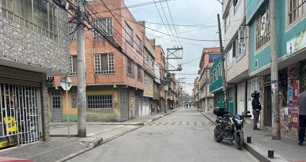 Calle barrio El Regalo.
