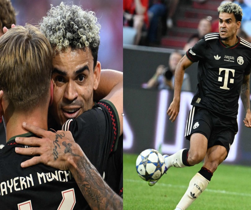 Luis Díaz, jugador del Bayern Múnich