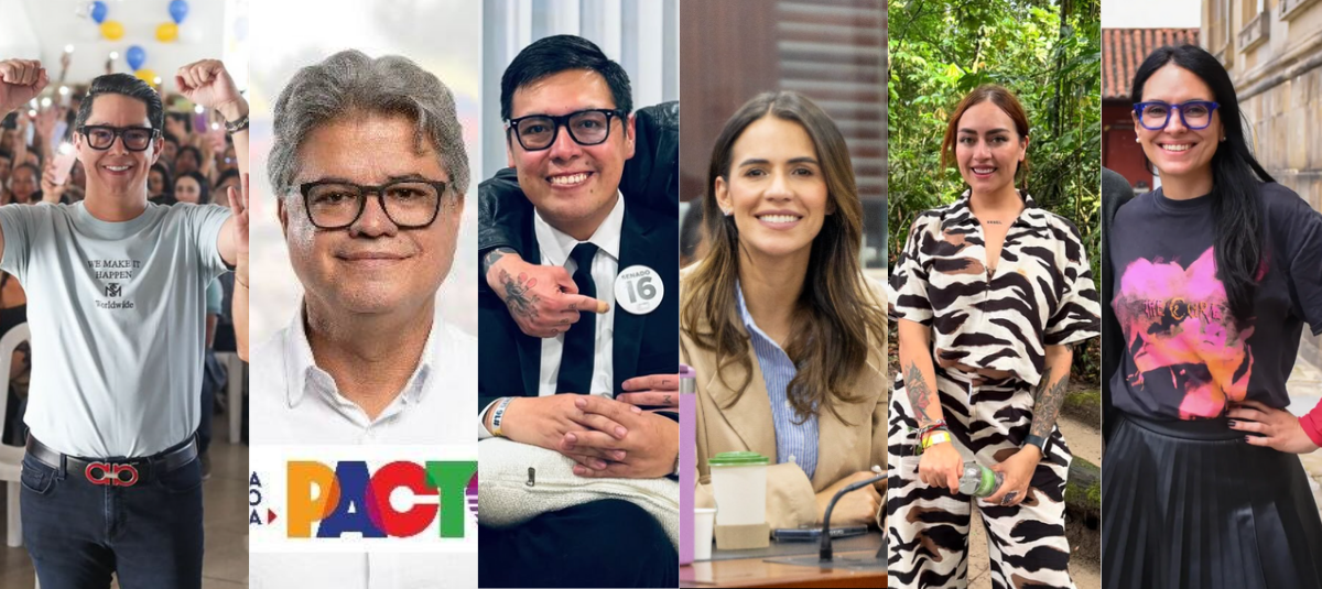 Los más votados al Senado y Cámara de Bogotá en la consulta del 26 de octubre.