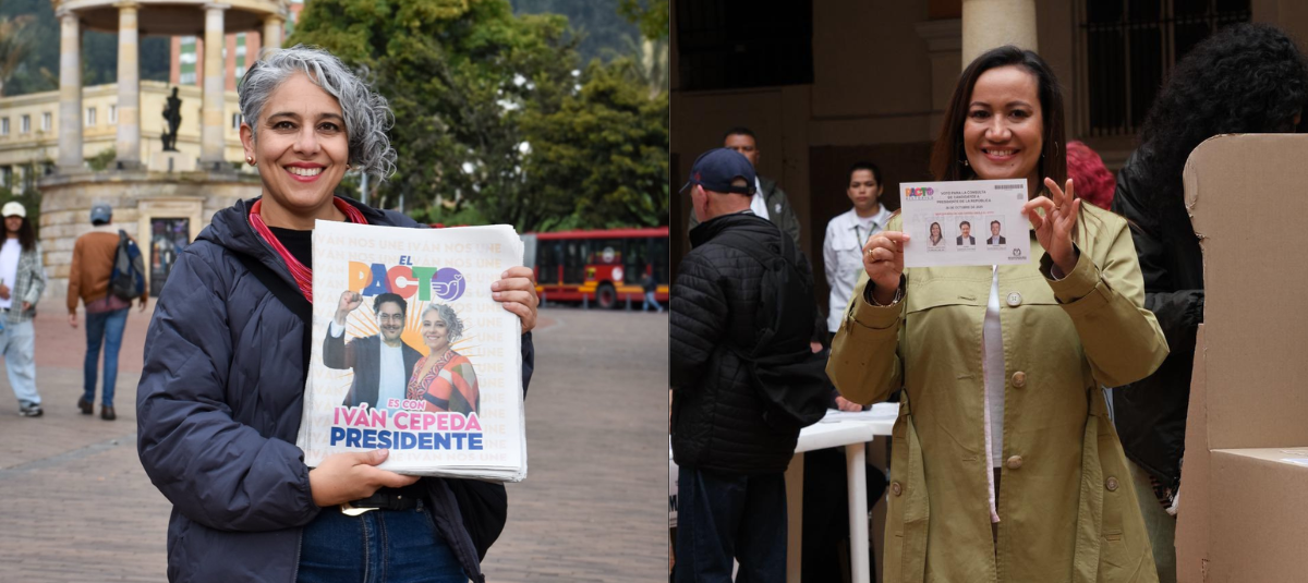 María José Pizarro y Carolina Corcho.