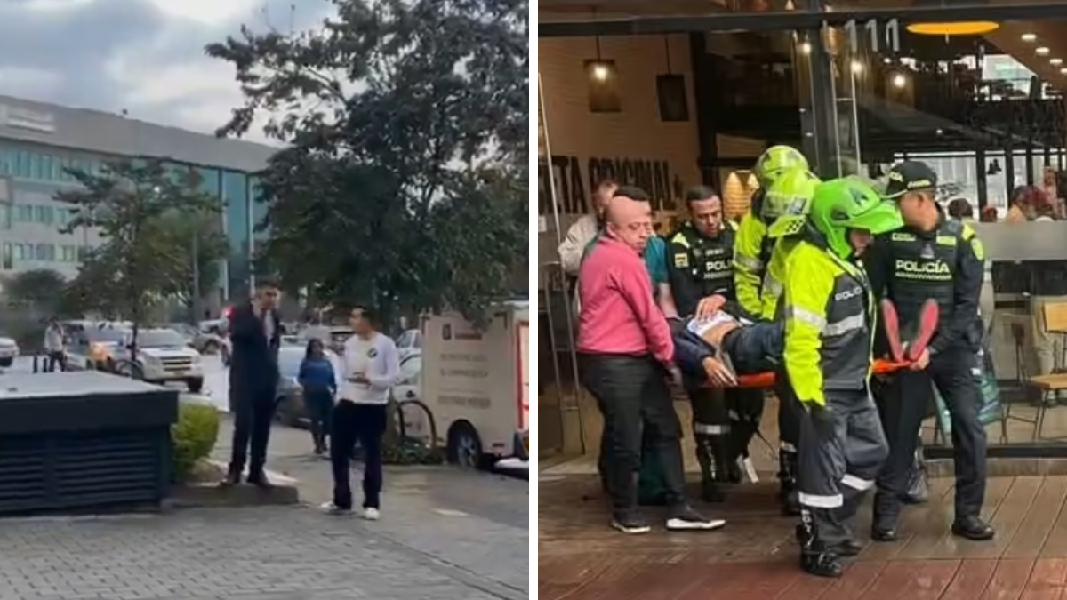 Ataque sicarial frente al búnker de la Fiscalía en Bogotá.
