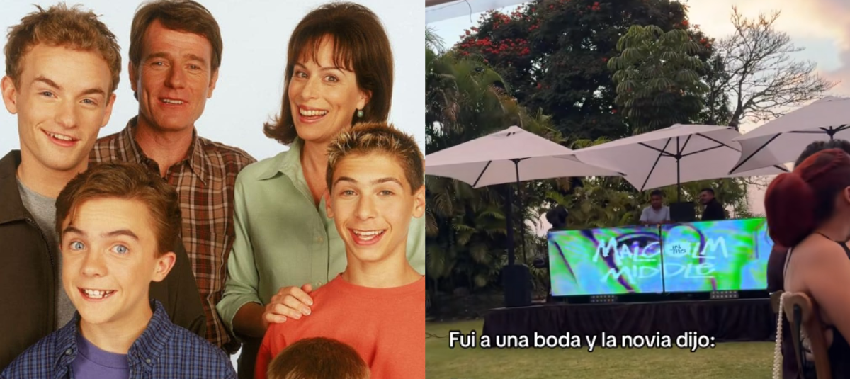 Video de recién casados se viraliza por colocar la serie de ‘Malcolm’ en su boda
