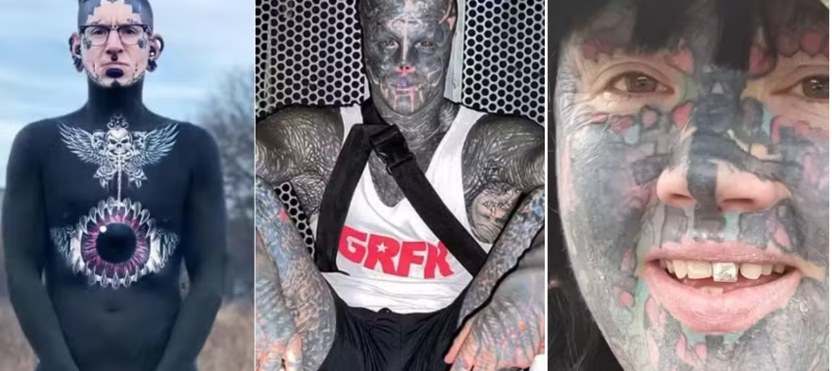 Estas son las personas más tatuadas del mundo: varias tienen otras modificaciones corporales