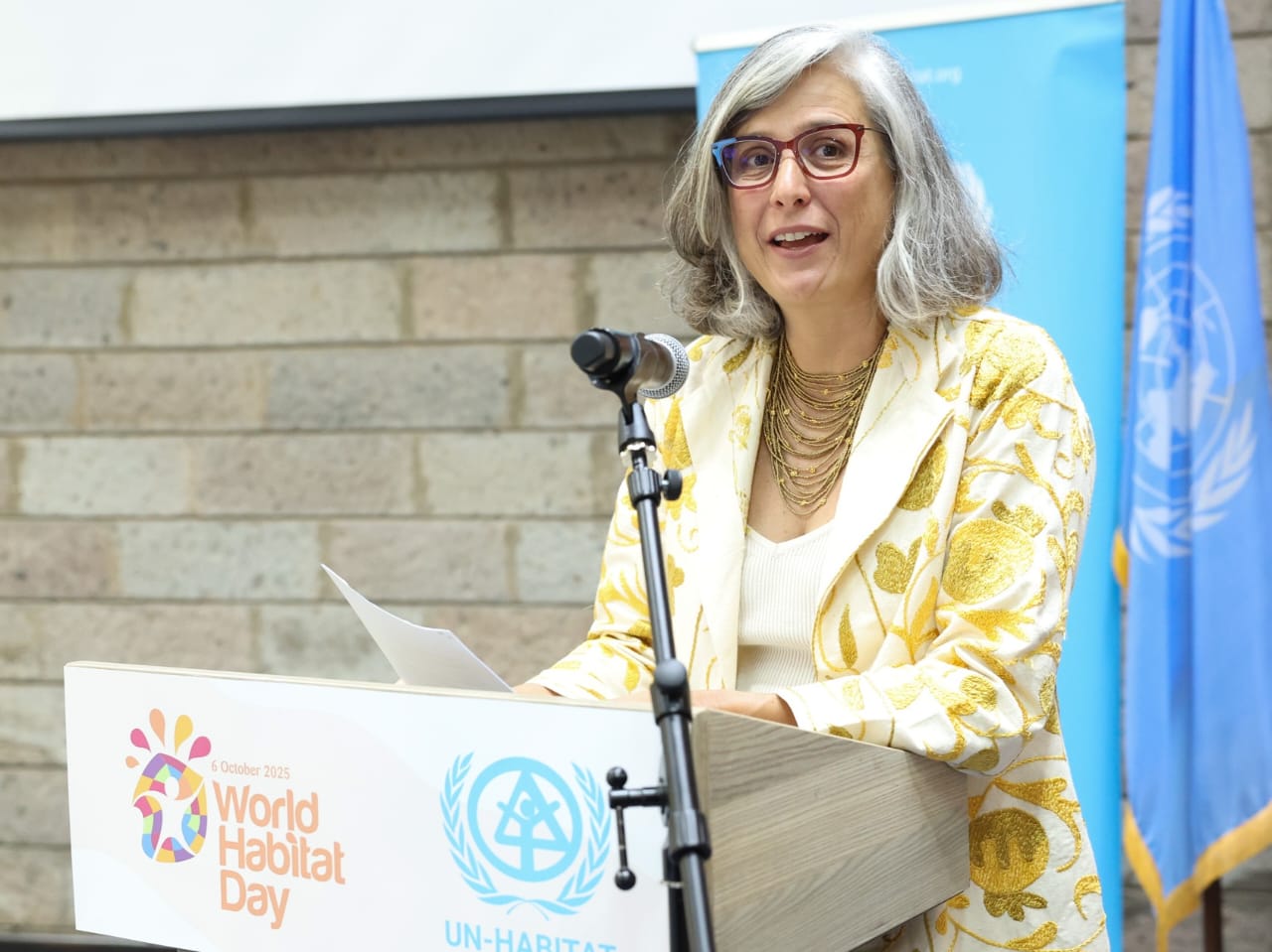 Anacláudia Rossbach, directora ejecutiva de ONU-Hábitat