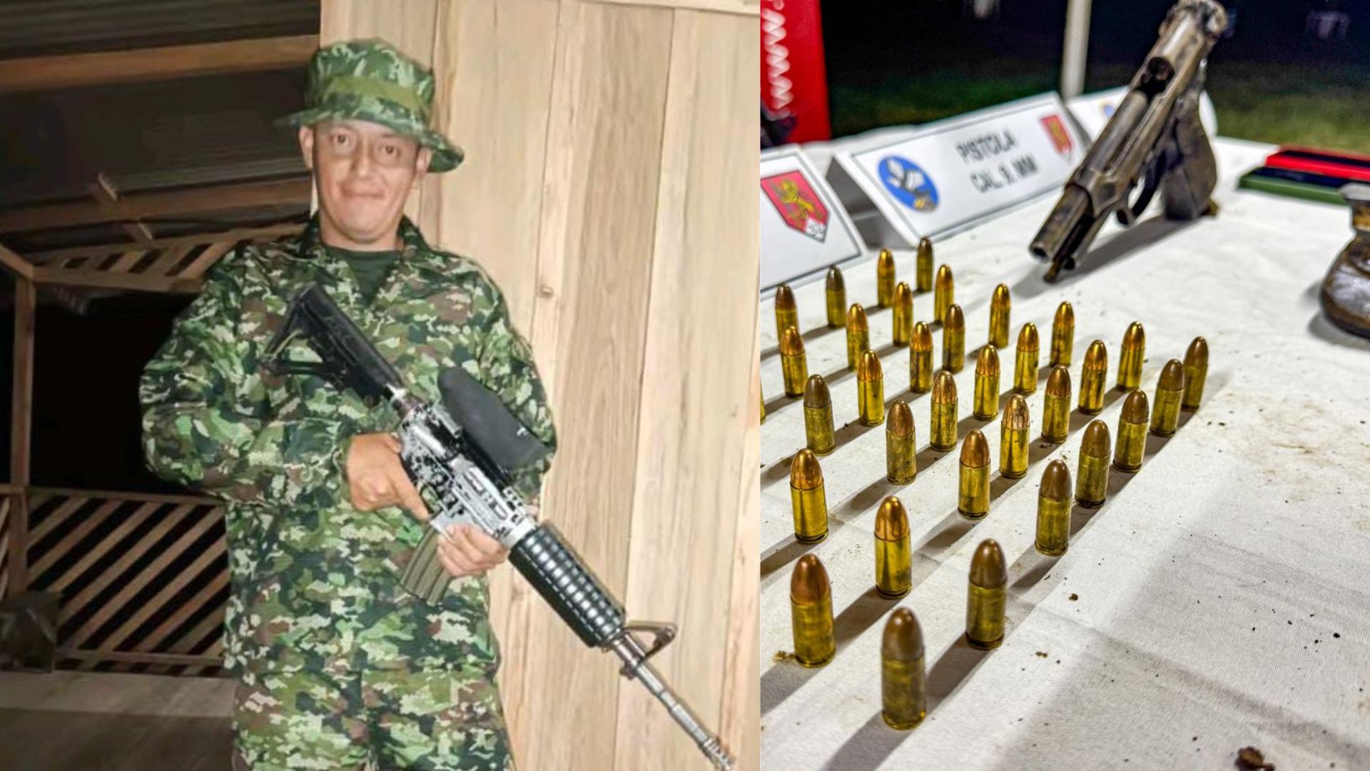 La operación militar se realizó en Antioquia.