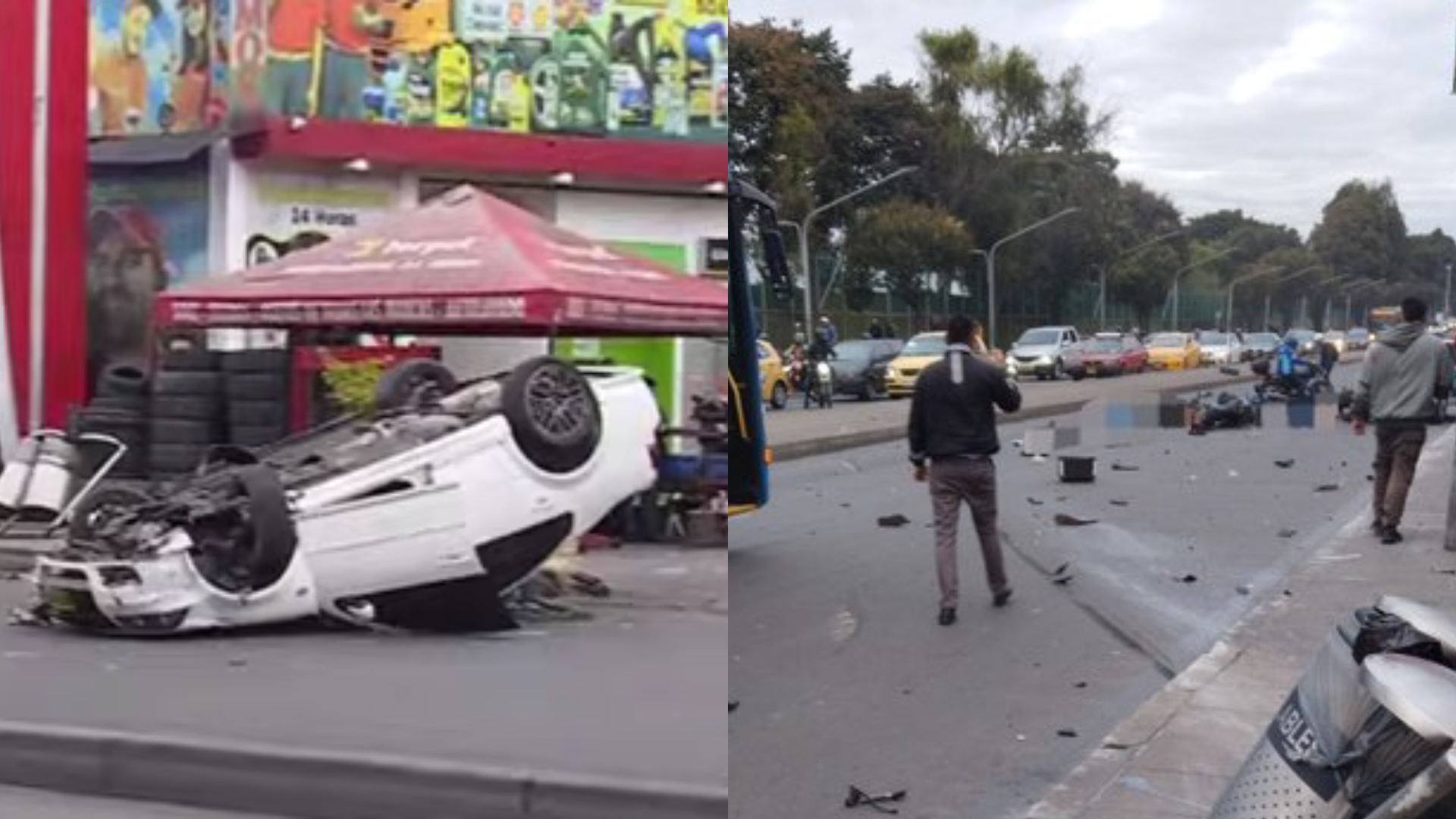 Mutis Caddesi'nde ağır kaza