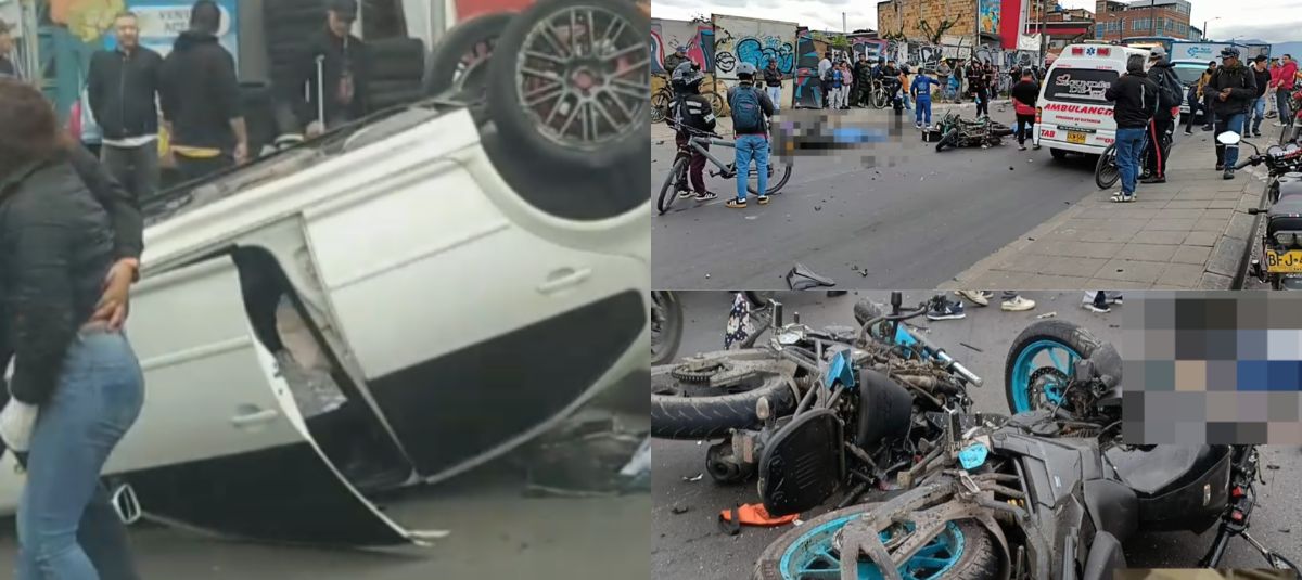 Accidente en Avenida Mutis, Bogotá
