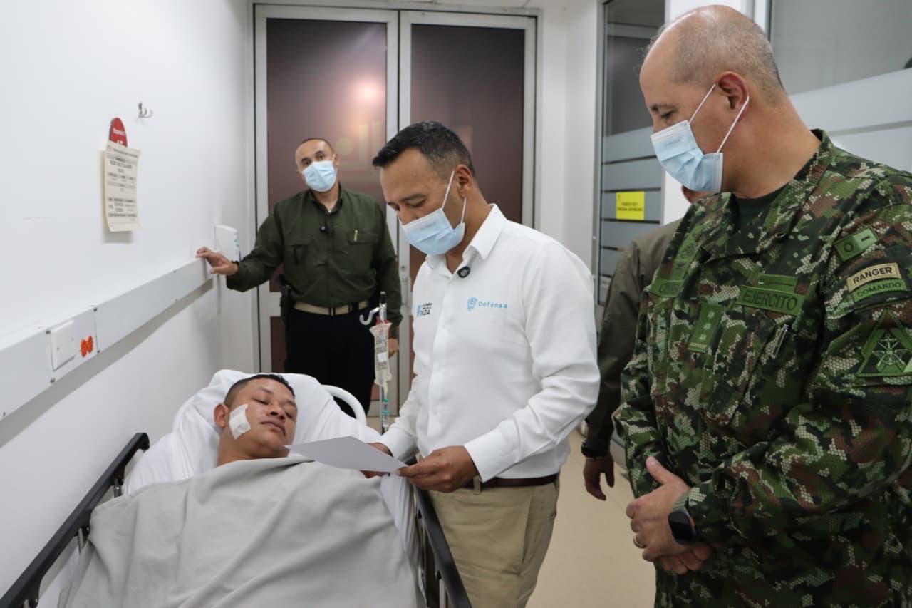 El ministro de Defensa Pedro Sánchez Suárez.