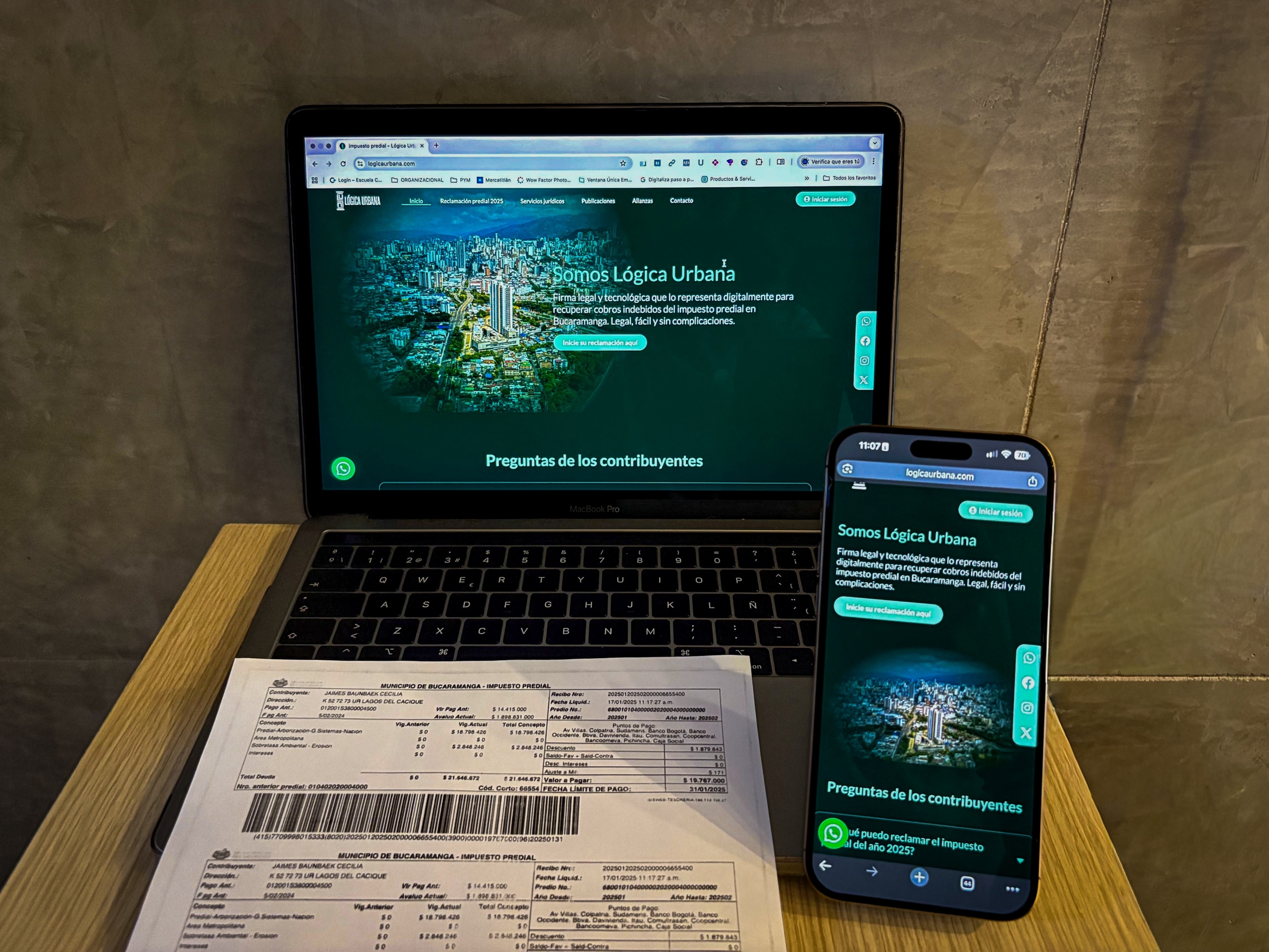 Herramienta digital para impuesto predial