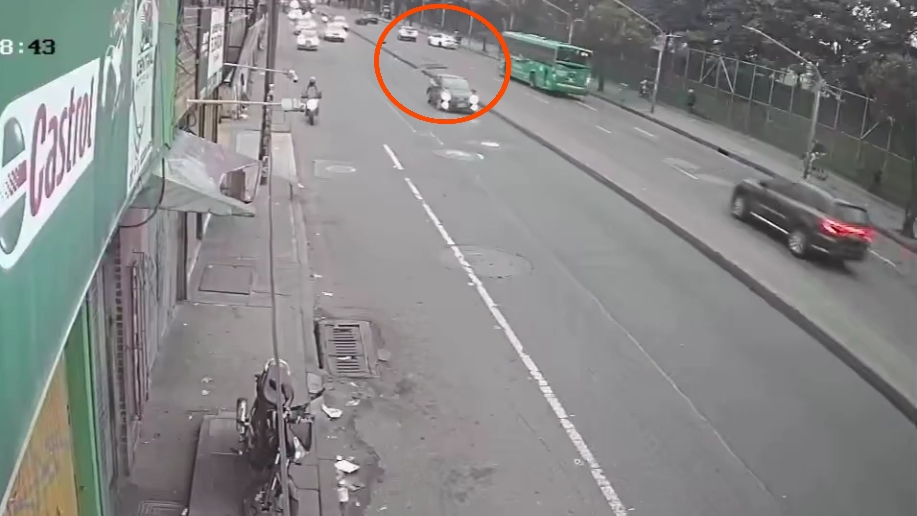 Nuevo video del accidente que dejó dos motociclistas muertos