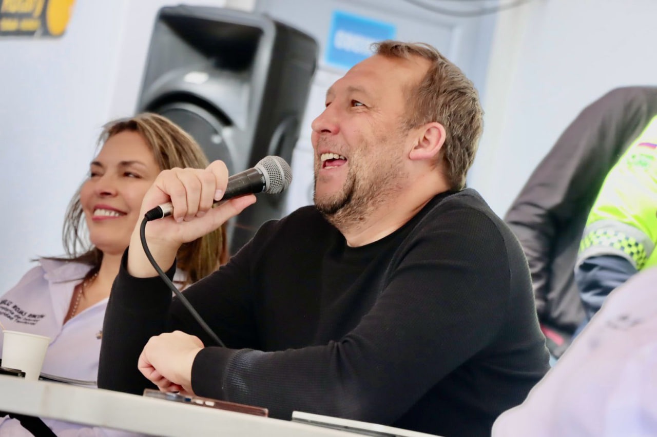 Mikhail Krasnov, alcalde de Tunja.