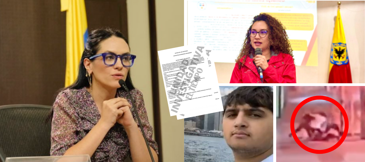 María del Mar Pizarro, Andrea Melissa Morales y Jaime Esteban Moreno