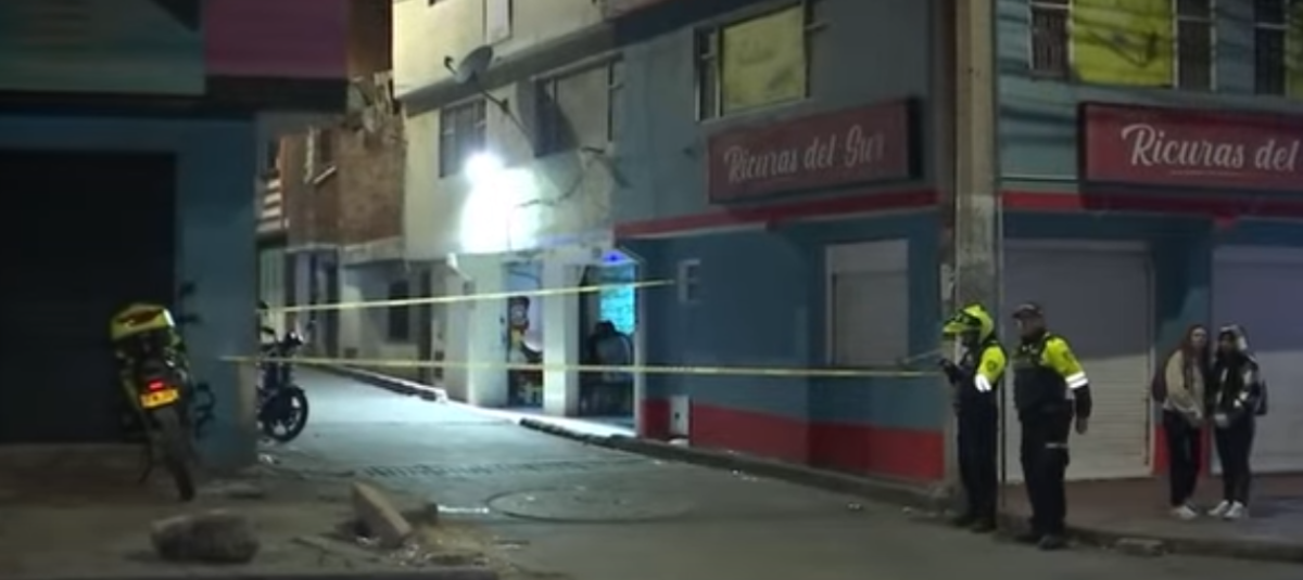 Ataque sicarial en Ciudad Bolívar, en Bogotá.