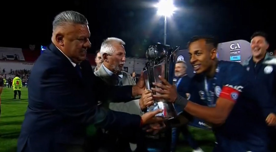 Claudio Tapía y Sebastián Villa