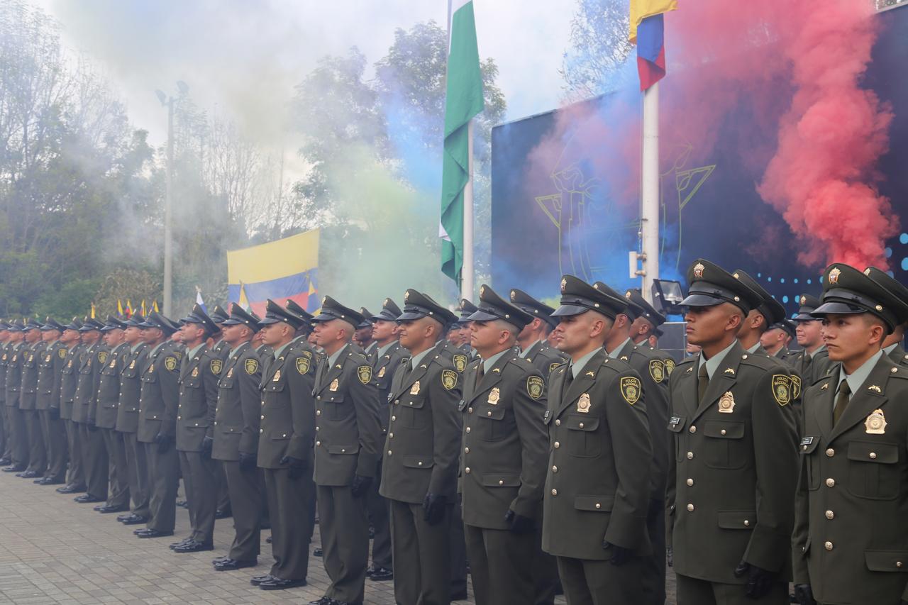 Policía Nacional de Colombia celebró 134 años de fundación