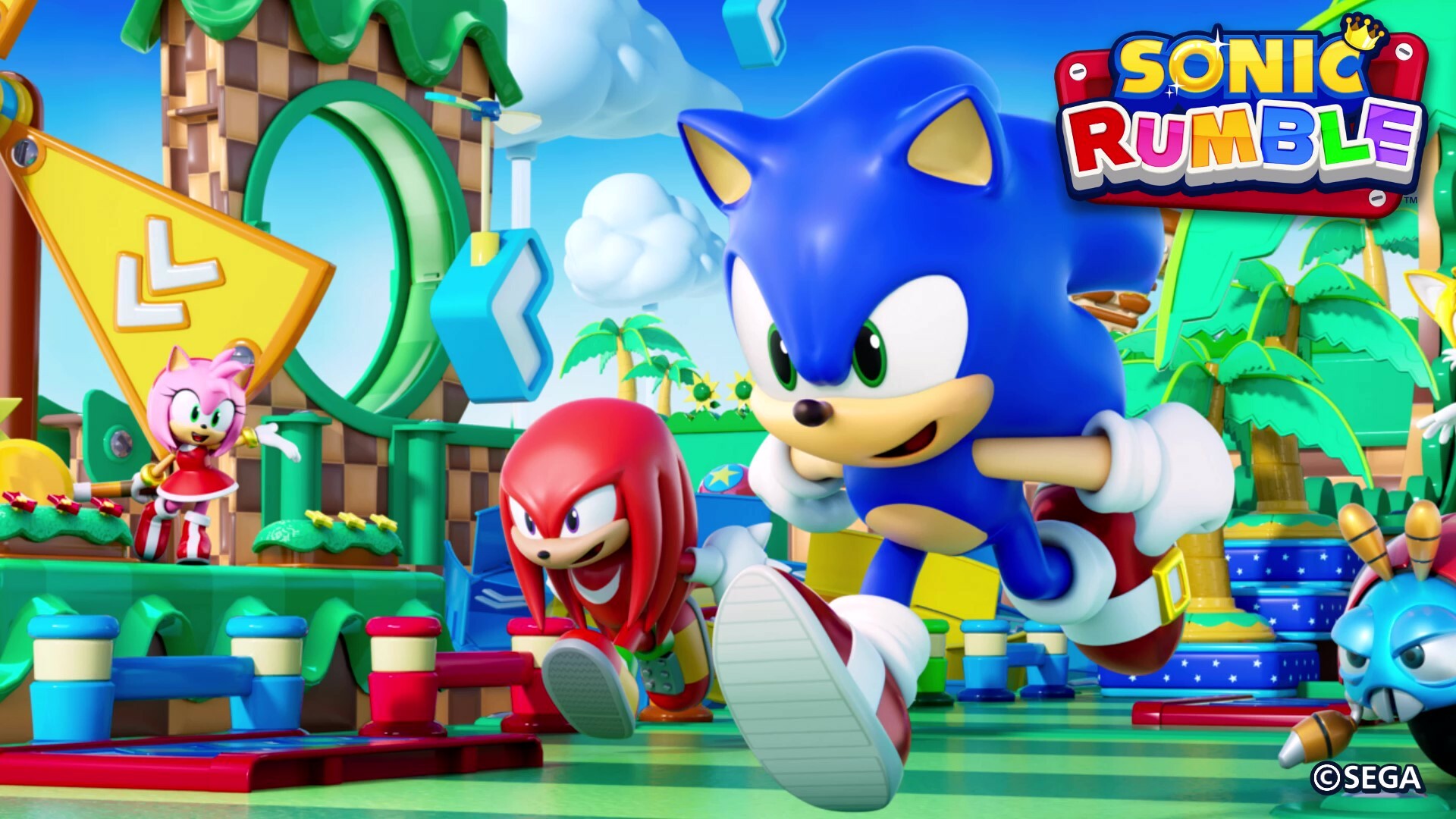 Sonic Rumble es el primer juego de la serie con capacidades de juego cruzado entre móviles y PC.