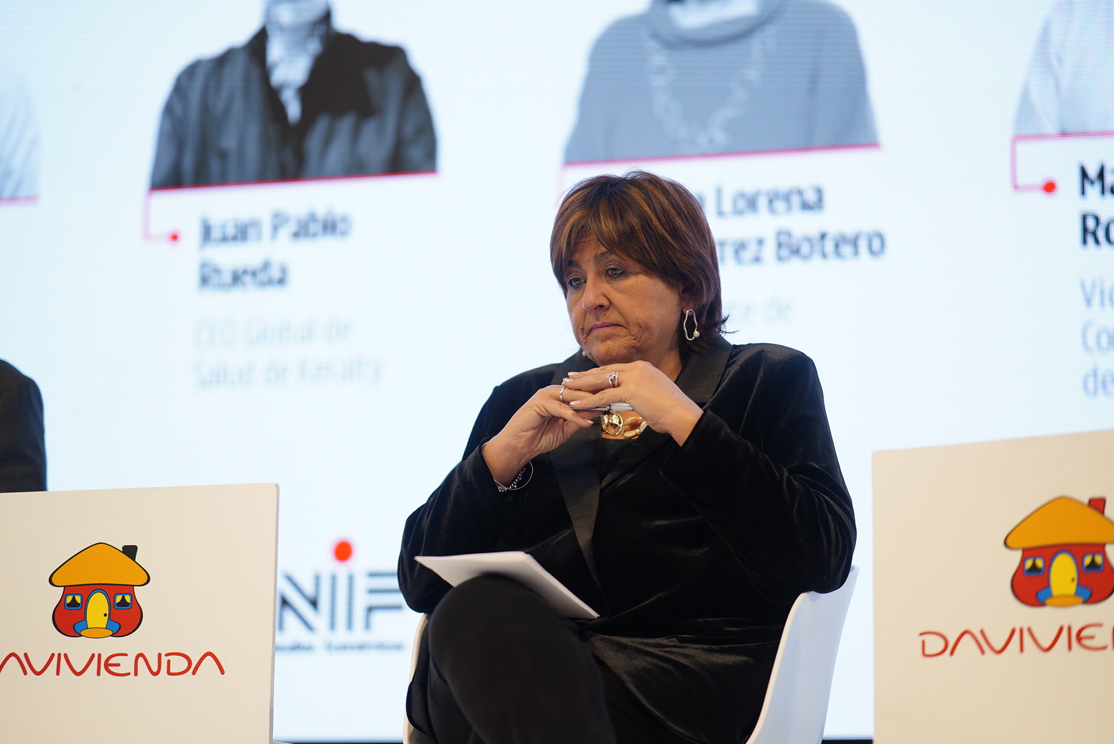 María Lorena Gutiérrez, presidenta del Grupo Aval