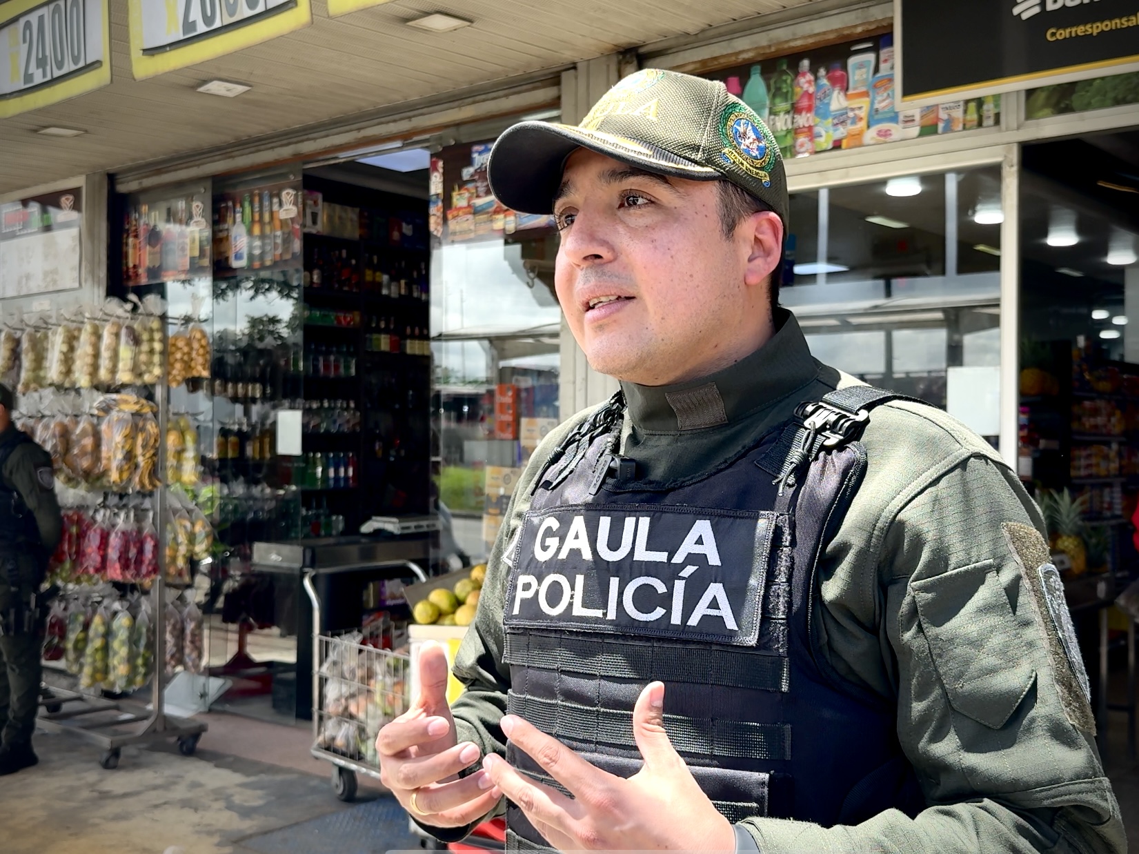 Carlos Cárdenas, comandante del Gaula de la Policía