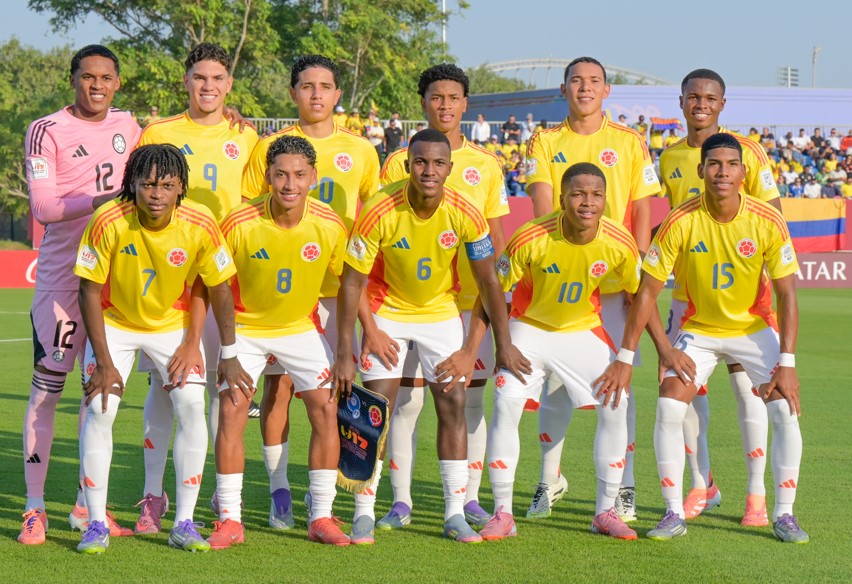 Colombia Sub-17 contra El Salvador