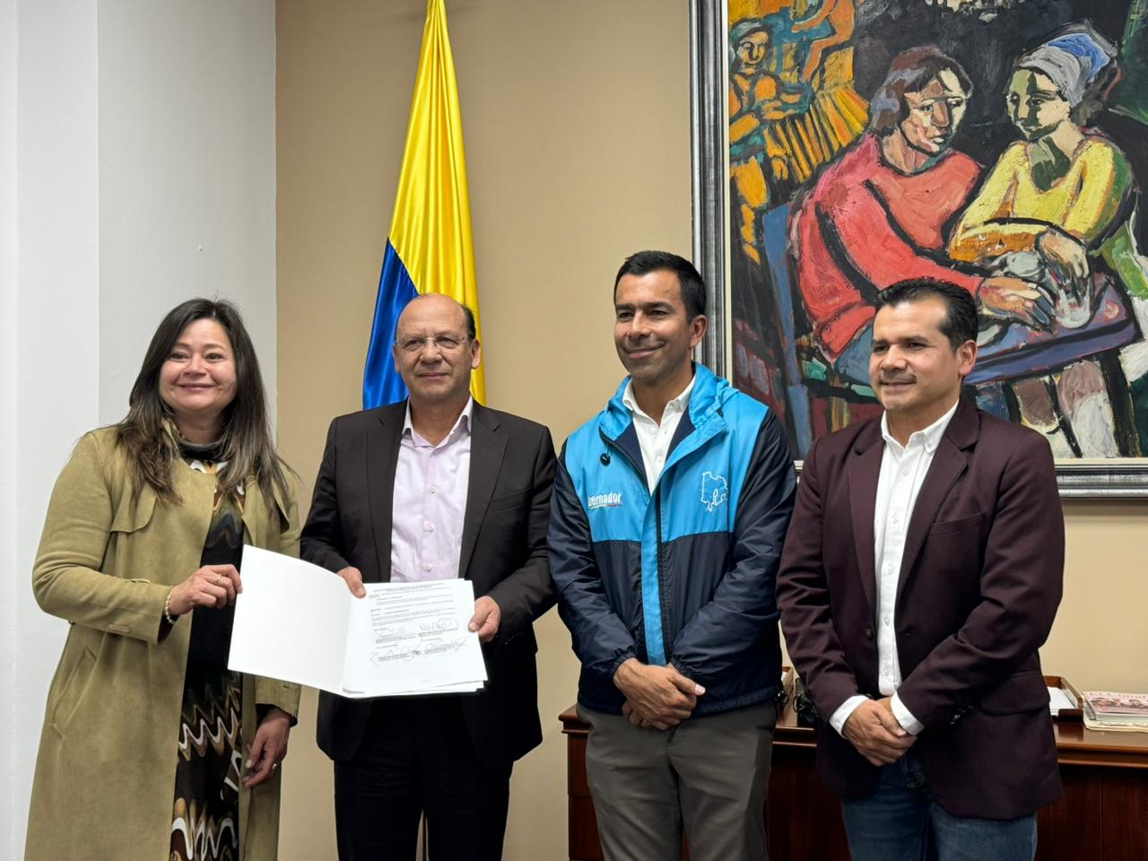 La Nación y la Gobernación de Cundinamarca acordaron una ruta conjunta de cofinanciación y ejecución para garantizar la continuidad del Tren de Zipaquirá.