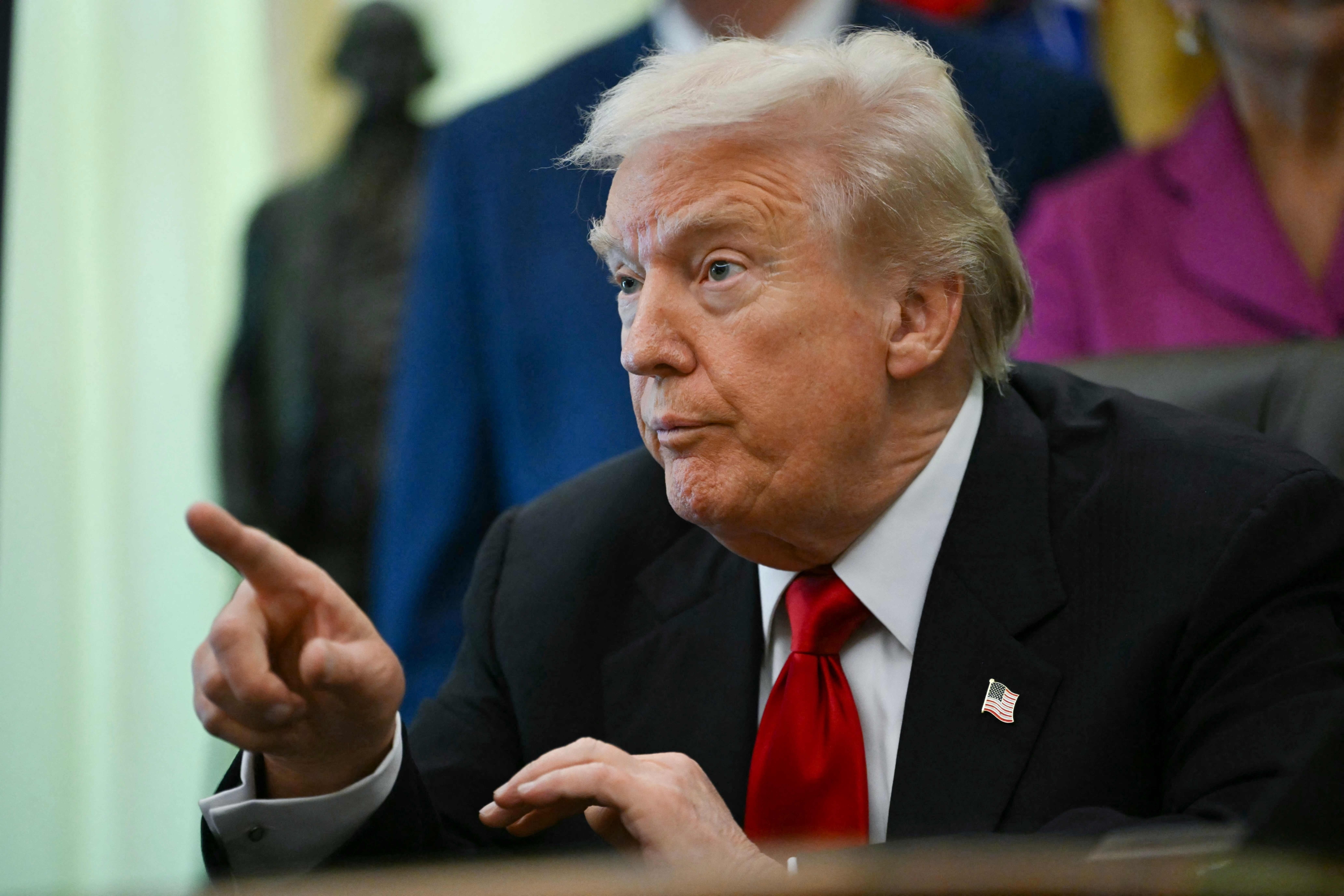 El presidente estadounidense Donald Trump.