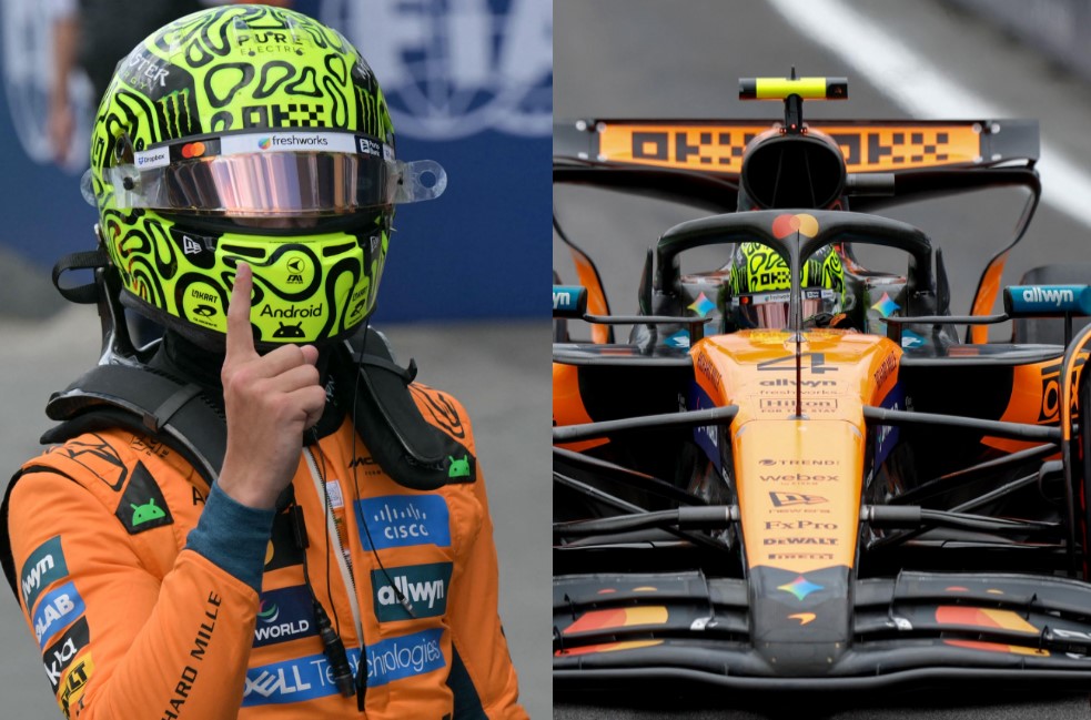 Lando Norris, destacado en Brasil